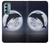 S3510 Dolphin Moon Night Case For Motorola Moto G Stylus 5G (2022)