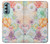 S3705 Pastel Floral Flower Case For Motorola Moto G Stylus 5G (2022)