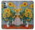 S2937 Claude Monet Bouquet of Sunflowers Case For Nokia G11, G21