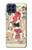 S3820 Vintage Cowgirl Fashion Paper Doll Case For Samsung Galaxy M53