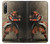 S0796 Japan Red Samurai Case For Sony Xperia 10 IV