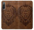S2529 Leo Zodiac Tattoo Brown Graphic Print Case For Sony Xperia 10 IV