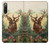 S2841 Vintage Reindeer Christmas Case For Sony Xperia 10 IV