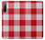 S3535 Red Gingham Case For Sony Xperia 10 IV