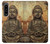 S0344 Buddha Rock Carving Case For Sony Xperia 1 IV