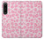 S2213 Pink Leopard Pattern Case For Sony Xperia 1 IV S2213 Pink Leopard Pattern Case For Sony Xperia 1 IV