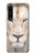 S2399 White Lion Face Case For Sony Xperia 1 IV