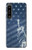 S3450 US Flag Liberty Statue Case For Sony Xperia 1 IV