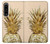 S3490 Gold Pineapple Case For Sony Xperia 1 IV