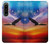 S3841 Bald Eagle Flying Colorful Sky Case For Sony Xperia 1 IV