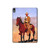 S0772 Cowboy Western Hard Case For iPad Air (2020, 2022), Air 11 (2024,2025,2026), Pro 11 (2022)