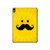 S1145 Yellow Mustache Sun Hard Case For iPad Air (2022,2020, 4th, 5th), iPad Pro 11 (2022, 6th)