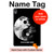 S1372 Moon Yin-Yang Hard Case For iPad Air (2022, 2020), Air 11 (2024,2025), Pro 11 (2022)