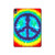 S1870 Tie Dye Peace Hard Case For iPad Air (2020, 2022), Air 11 (2024,2025,2026), Pro 11 (2022)