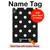 S2299 Black Polka Dots Hard Case For iPad Air (2020, 2022), Air 11 (2024,2025,2026), Pro 11 (2022)