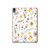 S2354 Pastel Flowers Pattern Hard Case For iPad Air (2022,2020, 4th, 5th), iPad Pro 11 (2022, 6th)