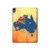 S2494 Australia Flag Map Rock Texture Hard Case For iPad Air (2020, 2022), Air 11 (2024,2025,2026), Pro 11 (2022)