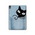 S2641 Pocket Black Cat Hard Case For iPad Air (2020, 2022), Air 11 (2024,2025,2026), Pro 11 (2022)