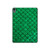 S2704 Green Fish Scale Pattern Graphic Hard Case For iPad Air (2020, 2022), Air 11 (2024,2025,2026), Pro 11 (2022)