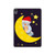 S2849 Cute Sleepy Owl Moon Night Hard Case For iPad Air (2020, 2022), Air 11 (2024,2025,2026), Pro 11 (2022)
