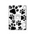 S2904 Dog Paw Prints Hard Case For iPad Air (2022, 2020), Air 11 (2024,2025), Pro 11 (2022)