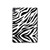 S3056 Zebra Skin Texture Graphic Printed Hard Case For iPad Air (2020, 2022), Air 11 (2024,2025,2026), Pro 11 (2022)