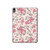 S3095 Vintage Rose Pattern Hard Case For iPad Air (2022,2020, 4th, 5th), iPad Pro 11 (2022, 6th)