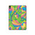 S3273 Flower Line Art Pattern Hard Case For iPad Air (2020, 2022), Air 11 (2024,2025,2026), Pro 11 (2022)