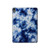 S3439 Fabric Indigo Tie Dye Hard Case For iPad Air (2020, 2022), Air 11 (2024,2025,2026), Pro 11 (2022)