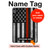 S3472 Firefighter Thin Red Line Flag Hard Case For iPad Air (2020, 2022), Air 11 (2024,2025,2026), Pro 11 (2022)