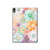 S3705 Pastel Floral Flower Hard Case For iPad Air (2022,2020, 4th, 5th), iPad Pro 11 (2022, 6th)