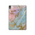 S3717 Rose Gold Blue Pastel Marble Graphic Printed Hard Case For iPad Air (2020, 2022), Air 11 (2024,2025,2026), Pro 11 (2022)