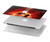 S0415 Fire Guitar Burn Hard Case For MacBook Air 13″ (2022,2025) - A2681, A3113, A3240