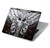 S1434 Skull Wing Tattoo Biker Hard Case For MacBook Air 13″ (2022,2025) - A2681, A3113, A3240