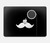S1946 Sir Mustache Minimalism Hard Case For MacBook Air 13″ (2022,2025) - A2681, A3113, A3240