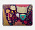 S2353 Paris Cartoon Vintage Pattern Hard Case For MacBook Air 13″ (2022,2025) - A2681, A3113, A3240