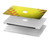 S3031 Yellow Softball Ball Hard Case For MacBook Air 13″ (2022,2025) - A2681, A3113, A3240