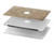 S3466 Gold Rose Pattern Hard Case For MacBook Air 13″ (2022,2025) - A2681, A3113, A3240