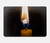 S3530 Buddha Candle Burning Hard Case For MacBook Air 13″ (2022,2025) - A2681, A3113, A3240