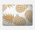 S3718 Seamless Pineapple Hard Case For MacBook Air 13″ (2022,2024) - A2681, A3113