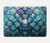 S3809 Mermaid Fish Scale Hard Case For MacBook Air 13″ (2022,2025) - A2681, A3113, A3240
