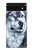 S0123 Grim White Wolf Case For Google Pixel 6a