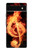 S0493 Music Note Burn Case For Google Pixel 6a