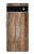 S0599 Wood Graphic Printed Case For Google Pixel 6a