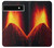 S0745 Volcano Lava Case For Google Pixel 6a