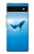 S0843 Blue Whale Case For Google Pixel 6a