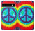 S1870 Tie Dye Peace Case For Google Pixel 6a
