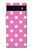S2358 Pink Polka Dots Case For Google Pixel 6a