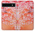 S2543 Japanese Kimono Style Flower Pattern Case For Google Pixel 6a