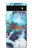 S2724 White Dragon Pool Lui Haisu Case For Google Pixel 6a